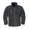 Veste polaire TERRATREND JOB Black carbon