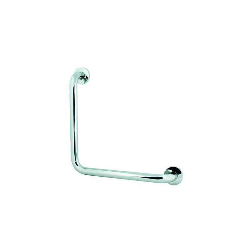 Barre relevage sanitaire inox 90°