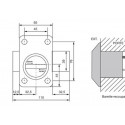 Verrou monopoint à bouton V136 - VACHETTE ASSA ABLOY