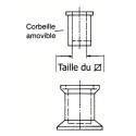 Gâche crémone acier - WSS