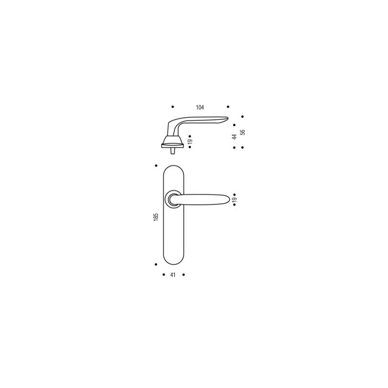 Ensemble JAZZ EA165 - ASSA ABLOY BEZAULT