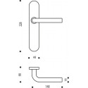 Ensemble LINOX 491/6327 EA195 - ASSA ABLOY BEZAULT