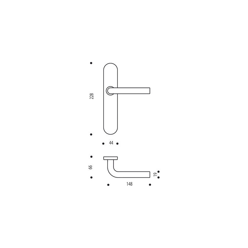 Ensemble LINOX 491/6327 EA195 - ASSA ABLOY BEZAULT