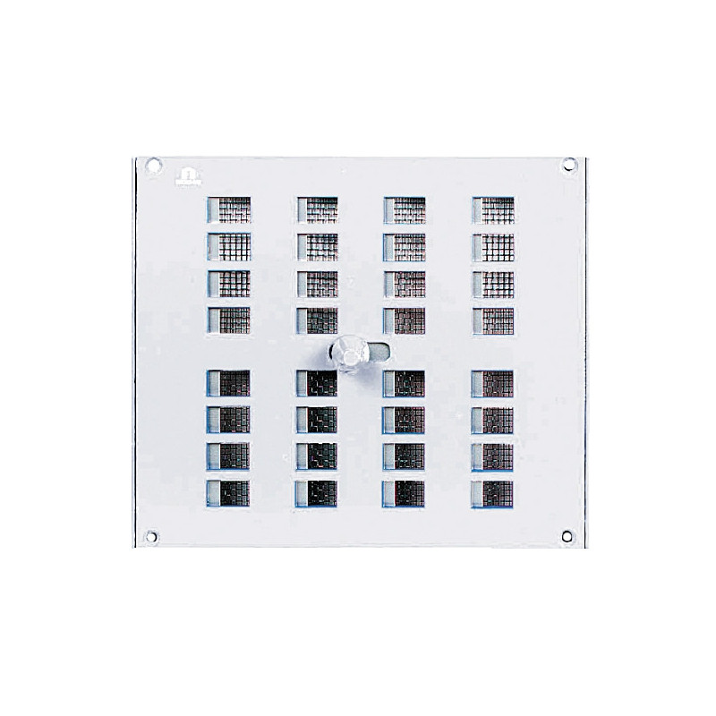 Grille aluminium en applique 4032