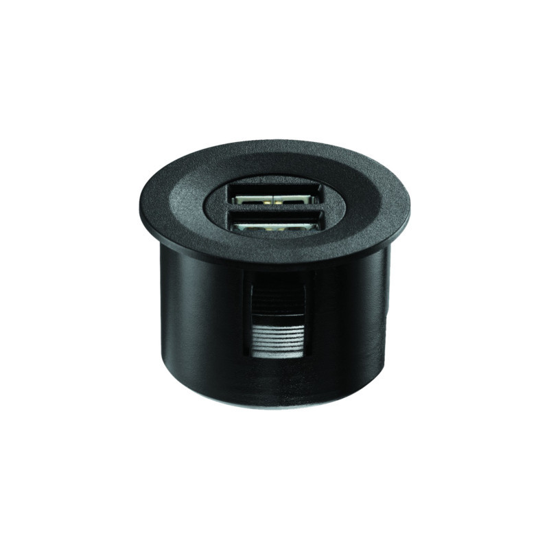 Convertisseur USB modulaire 12V LOOX - HAFELE