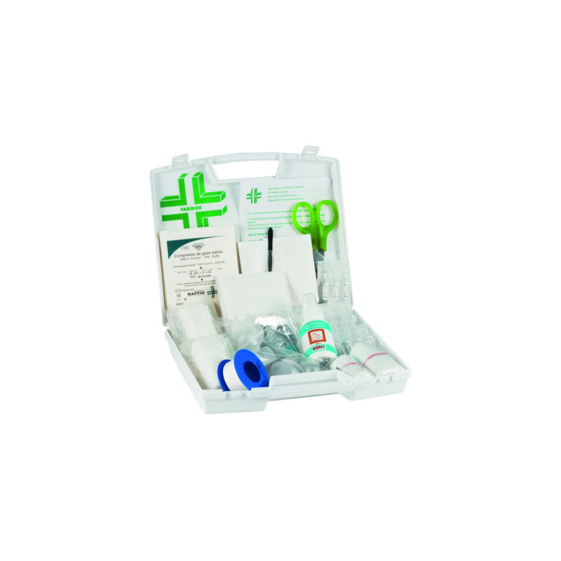 Trousse de secours menuisier 4/6 personnes - FARMOR