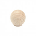 Bouton boule bois brut - CADAP