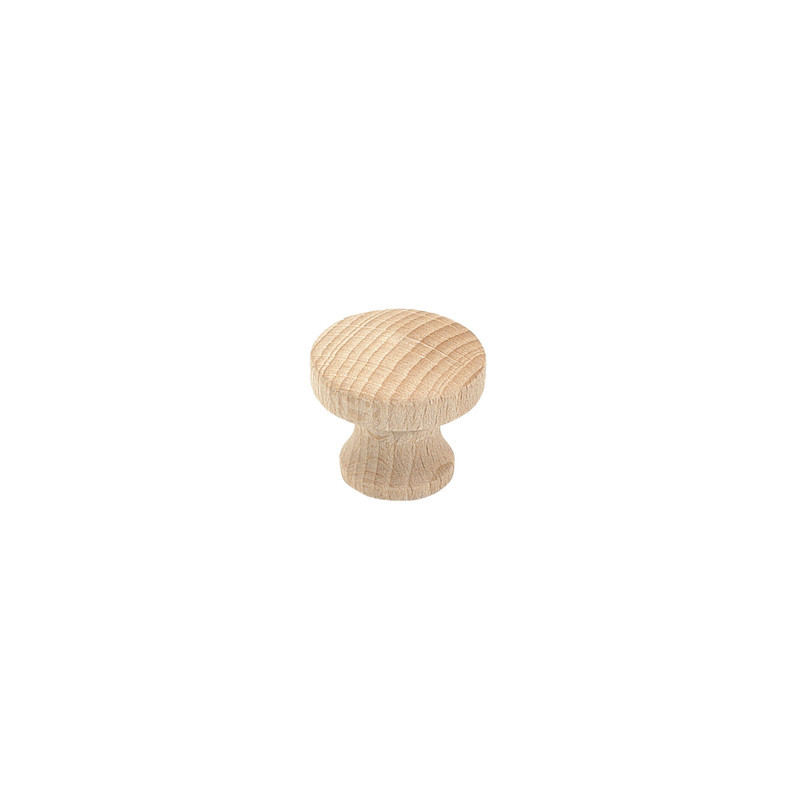 Bouton moderne bois brut - CADAP