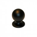 Bouton boule contemporain noir - CADAP