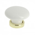 Bouton CHARME porcelaine - CADAP