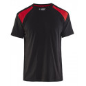 T-shirt BLAKLADER noir/rouge - BLAKLADER