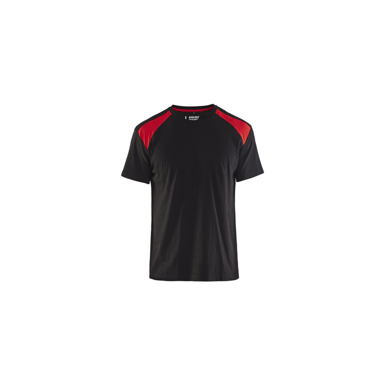 T-shirt BLAKLADER noir/rouge - BLAKLADER