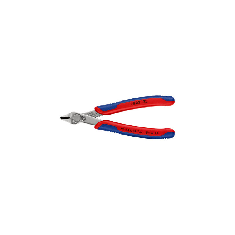 Pince coupante pour l'électronique SUPER KNIPS 125 mm - KNIPEX