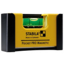 Niveau à bulle pocket Pro Magnetic 7 cm - STABILA