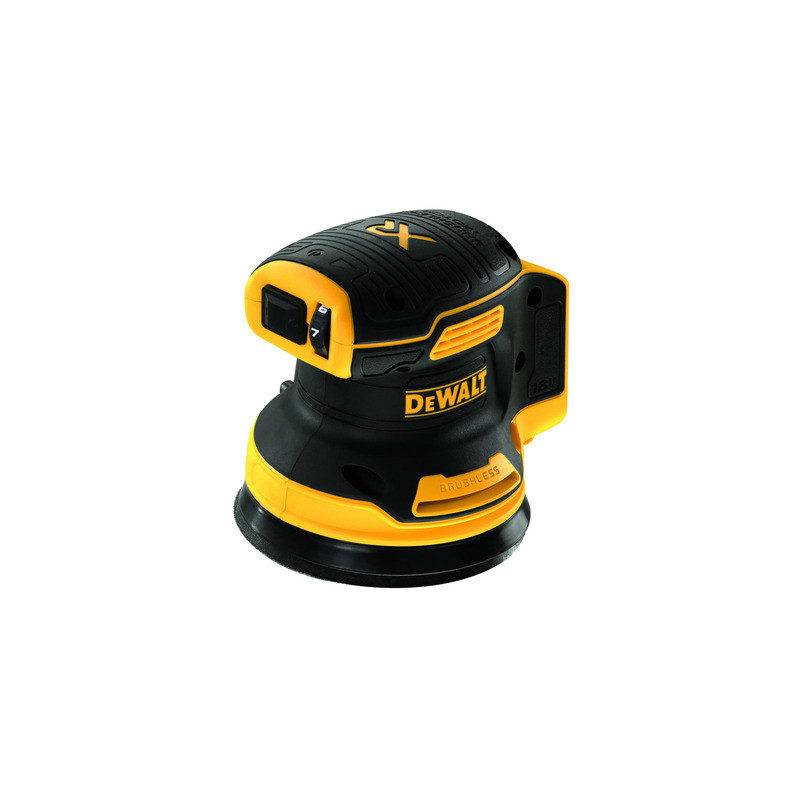 Ponceuse excentrique Ø125 mm XR 18V Brushless DCW210NT-XJ (Machine seule) - DEWALT