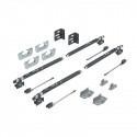 Kit SYSLINE S avec amortisseur d\'ouverture et fermeture Silent System - HETTICH