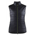 Gilet doublé femme noir/jaune - BLAKLADER