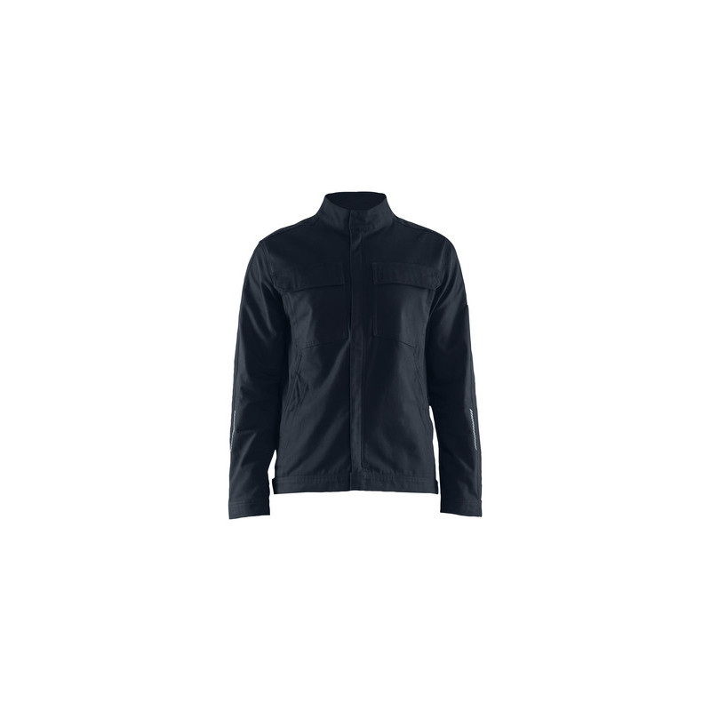 Veste INDUSTRIE stretch 98% coton bleu marine - BLAKLADER