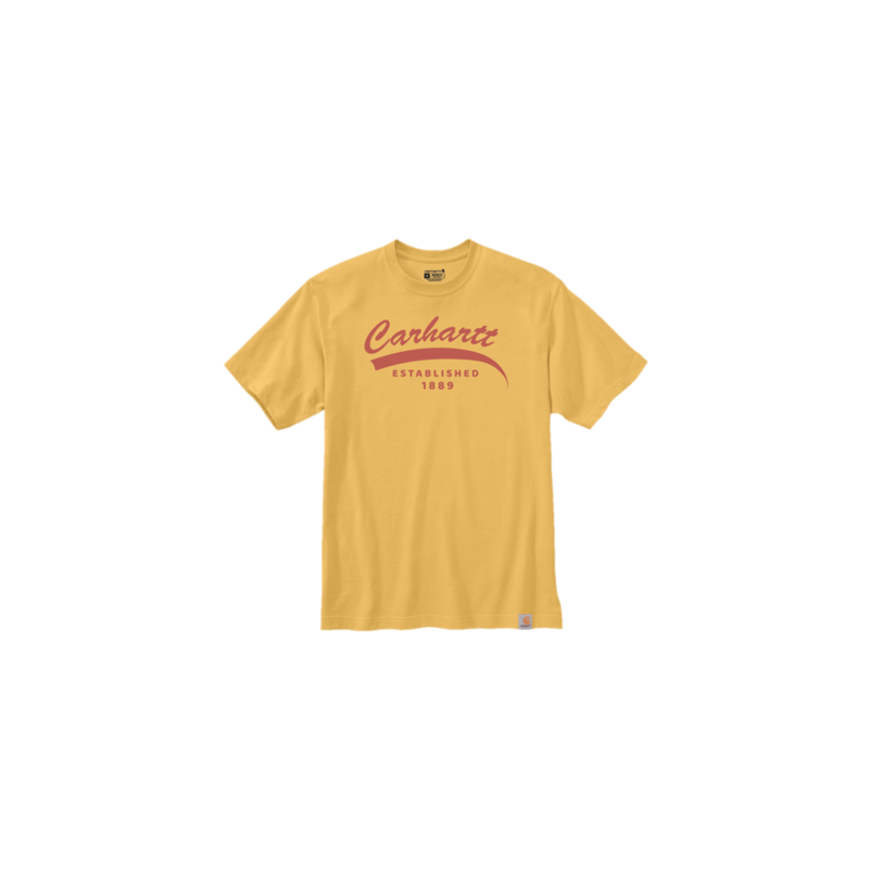 T-shirt graphic jaune - CARHARTT