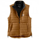 Gilet matelassé sans manches 100% nylon cordura brown - CARHARTT