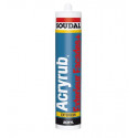 Mastic ACRYRUB extérieur Façades + 310 ml - SOUDAL