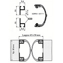 Protection et isolation de porte va et vient - BEZAULT ASSA ABLOY