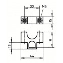 Gâche pour loqueteau aluminium WSS - WSS