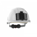 Casque EVOLite®  porte badge ventilé crémaillère blanc EN397 - JSP