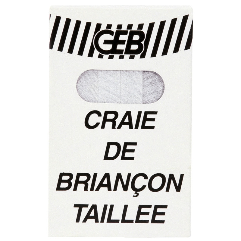 Etui de 12 craies de Briançon - GEB