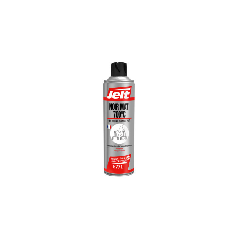 Peinture aérosol JELT NOIR MAT 700°C - ITW