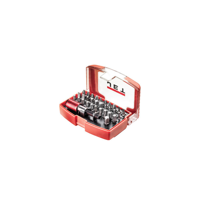 Coffret 31 embouts 1/4" à tête percée - PROMAC