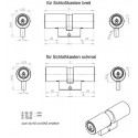 Cylindre adaptable SUISSE EXPER-T - DORMAKABA 