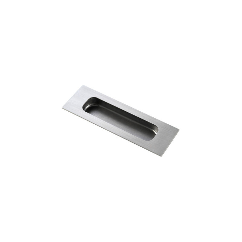 Poignée cuvette rectangle inox - DESIGN MAT