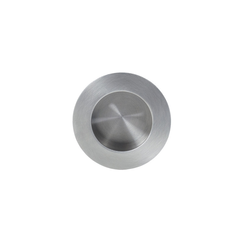 Poignée cuvette ronde inox  - DESIGN MAT