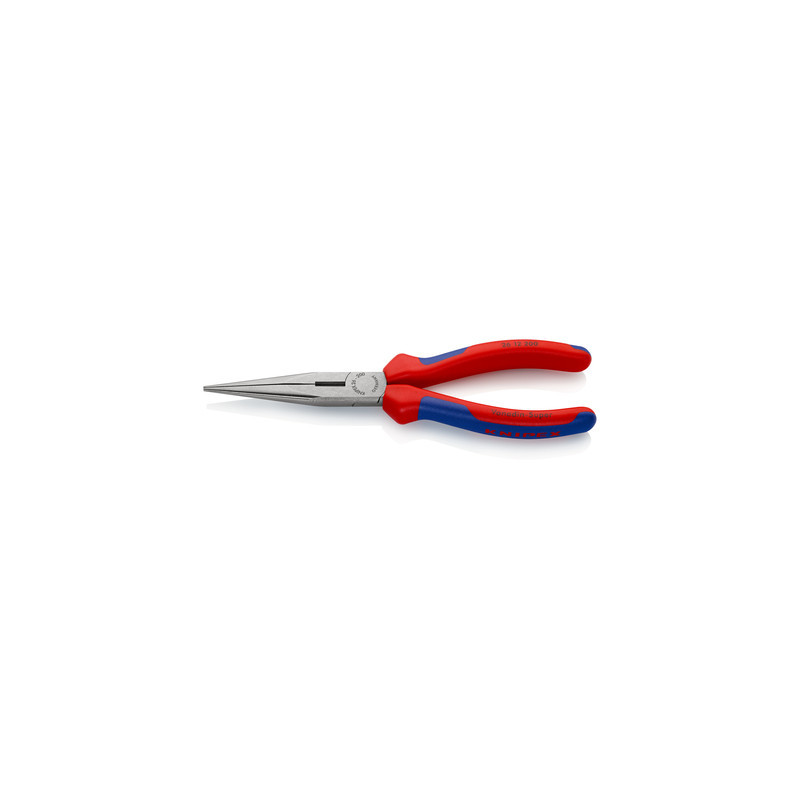 Pince demi-ronde avec tranchant becs droits - KNIPEX