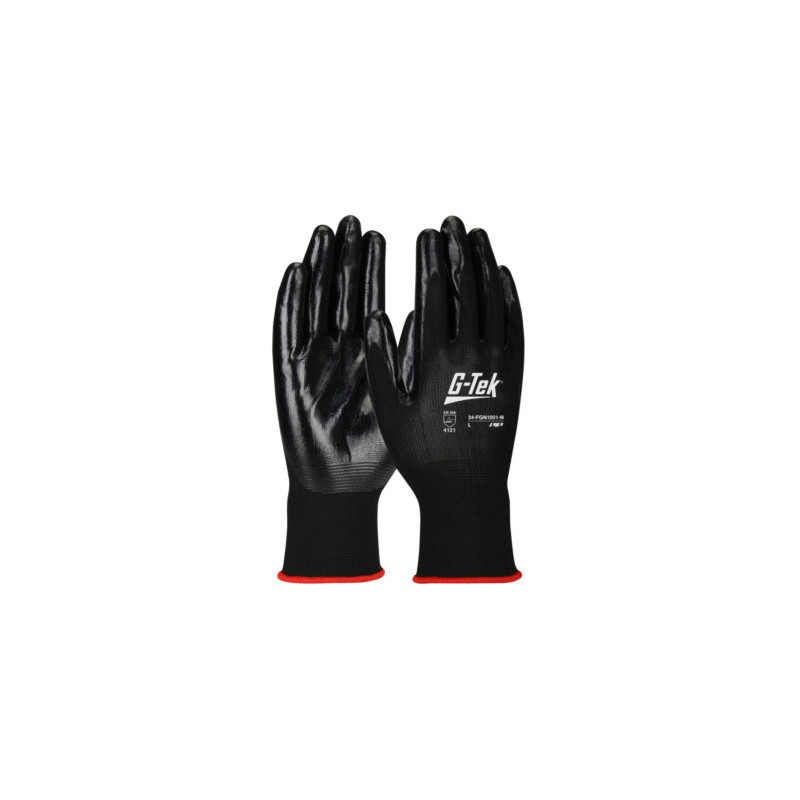 Gants de manutention enduction nitrile 34 FG1001N - PIP