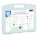 Trousse de secours bâtiment 4/6 personnes - FARMOR