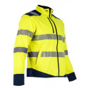 Veste SOFTSHELL zippé haute visibilité - LEBEURRE SAS