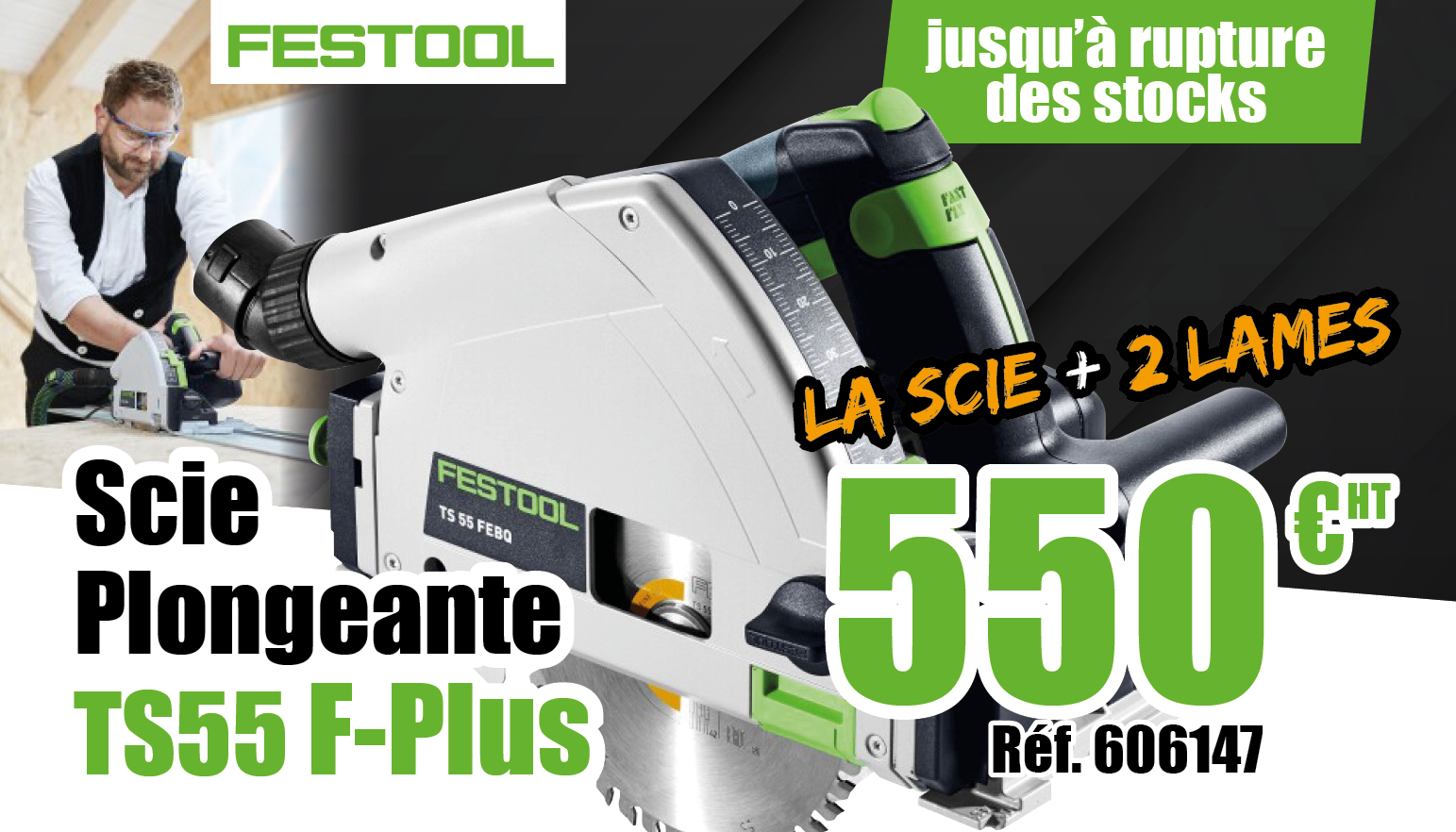 Promo FESTOOL TS55 F-Plus